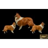 Beswick Dog Figures (3) 'Collies' Lochin