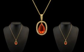 Ladies Stunning and Attractive Fire Opal