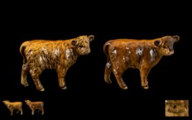 Beswick Farm Animals (2) 'Highland Calve