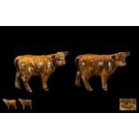 Beswick Farm Animals (2) 'Highland Calve