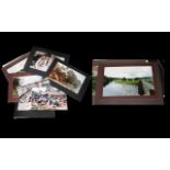 Quantity of Large Colour Photographs in two art folders/cases,