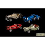 Burago Die Cast Model Cars 4 in total. 1. Mercedes Benz SSK - 1928 Scale 1/18.