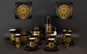 Denby 'Arabesque' Tea & Coffee Set.