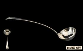 1930's Excellent Quality Sterling Silver Ladle of Solid Construction. Please Confirm with Photo.
