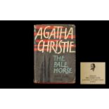 Agatha Christie Hard Back Book 'The Pale Horse' published by Collins in 1963. Cover worn.