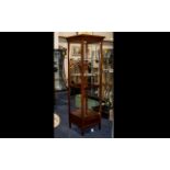 Grange French Designer Mahogany Display Cabinet.