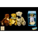 Collection of Dean's Limited Edition Teddy Bears to include 'Hobson' a brown bearn No.