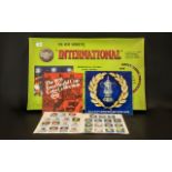 Vintage Subbuteo 'International' Table Soccer Set.