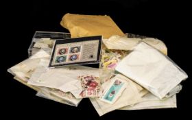 Large Polythene Bag of Mixed Stamps.