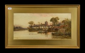 W Stuart Lloyd Framed Watercolour (England 1845-1959).