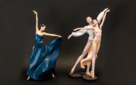 Two Art of Movement Figures - both in brand new condition. Very appealing and beautiful features.