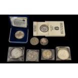 Small Mixed Lot of Coins to include a San Marino Olympic 2000 coin in case,