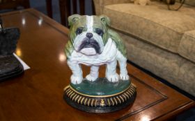 Bulldog Door Stop by Minster.