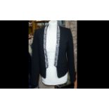 Michael Kors Short Black Evening Jacket - trimmed with crystal. As new. Size small.