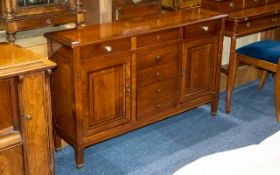 Grange French Designer Sideboard. Three drawers above four drawers between two storage compartments.