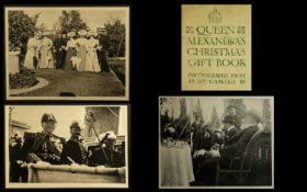 Vintage Book 'Queen Alexandra's Christmas Gift Book' published by the Daily Telegraph in 1908 from