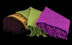 Collection of Winter Scarves by Viyella.