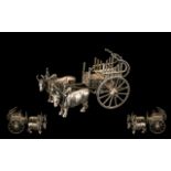 Silver Bullock Cart / Ox Cart.