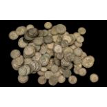 A Collection of Pre-1947 United Kingdom Silver Coinage.