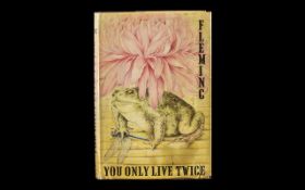 James Bond 'You Only Live Twice' Hardback Book with Cover by Ian Fleming.