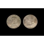 Two Chinese Republic Silver Coins circa 1932. Please see accompanying images.