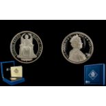 2012 Diamond Jubilee £10 Ten Pound Silver Proof 5oz Coin Box Coa.
