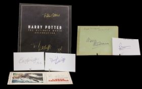 Harry Potter Autographs - special magazine with signatures on cover Daniel Radcliffe,