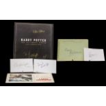 Harry Potter Autographs - special magazine with signatures on cover Daniel Radcliffe,