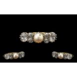 18ct Gold and Platinum Set 1920's Ladies