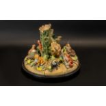 Woodland Life Danbury Mint Fine Porcelai