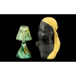 A Bust of An African Lady measuring 11 i