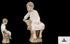 Lladro - Hand Painted Porcelain Figure '