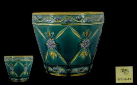 Minton - Large and Impressive Looking Secessionist Jardiniere. Reg 616441. Minton Mark to