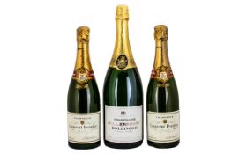 Collection of Champagne including a magnum of Bollinger Champagne and two bottles of Laurent Perrier