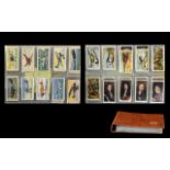Album of Vintage Cigarette Cards large collection, including Churchman's, Players & Will's Cigarette
