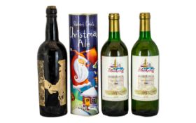 Drinkers Interest - Wine & Ale including two bottles of Blackpool Bordeaux 1993 and 1994; a bottle