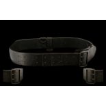 British Army Officers Leather Sam Browne Belt.