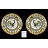 Goebel Traditions Plates. Pair of Goebel Traditions Plates, in good condition, please see