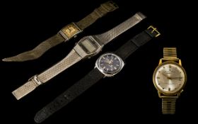 Mens Vintage Watches. Group of watches to include Mondia, Starlon, accurist and Mathey Doret
