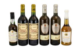 Collection of Wines to include two bottles of Rocca Colmontano March Bianco 2004; two bottles of