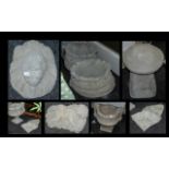 Collection of Stone Garden Ornaments to include - Planters, Urns and Stoneware.