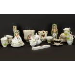 Collection of Porcelain & Ceramics to include Burnside Pottery of Scotland 'Thistle' Tea Pot, Milk