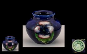 William Moorcroft Signed Small Globular