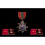 Edward VII - 1902 -1910 Imperial Service Order Medal awarded to George T Morrant,