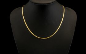 14ct Gold Nice Quality Necklace marked 585, 14ct. Excellent condition in all aspects. 12.8 grams.