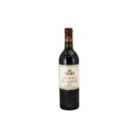 French Bordeaux Les Forts De - Latour 1987 Bottle of Red Wine/Claret. Seals intact. 12% vol 75 cl.