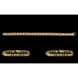 14ct Gold Well Made Nice Quality Bracelet marked for 14ct gold, lovely design. Length of bracelet