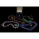 Collection of Quality Vintage & Contemporary Costume Jewellery. Comprising boxed set of earrings and