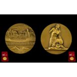 Italian Cased Gilded Medallion case stamped 1836 Johnson 'Azienda Autonoma Provincale Per. L.