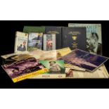 Collection of Albums & Vintage Books to include a complete set of four volumes of the Gilbert &